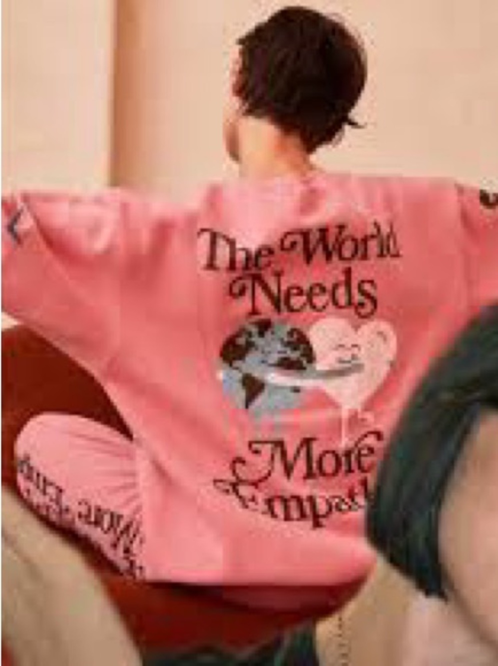 The Mayfair Group "The World Needs More Empathy" Crewneck Sweatshirt